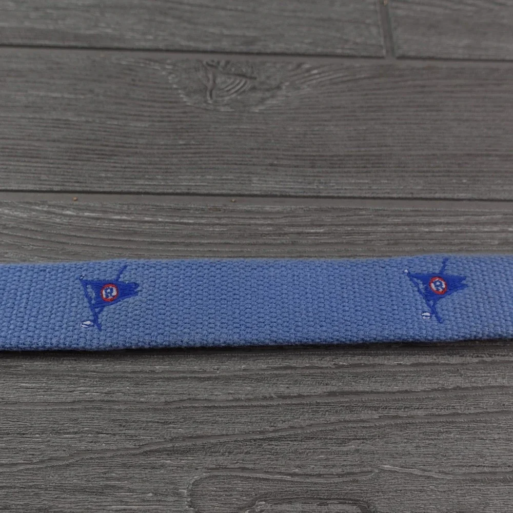 Reel Point Ocean Reef ClubGolf Belt Made in USA Boy's Size Large Blue